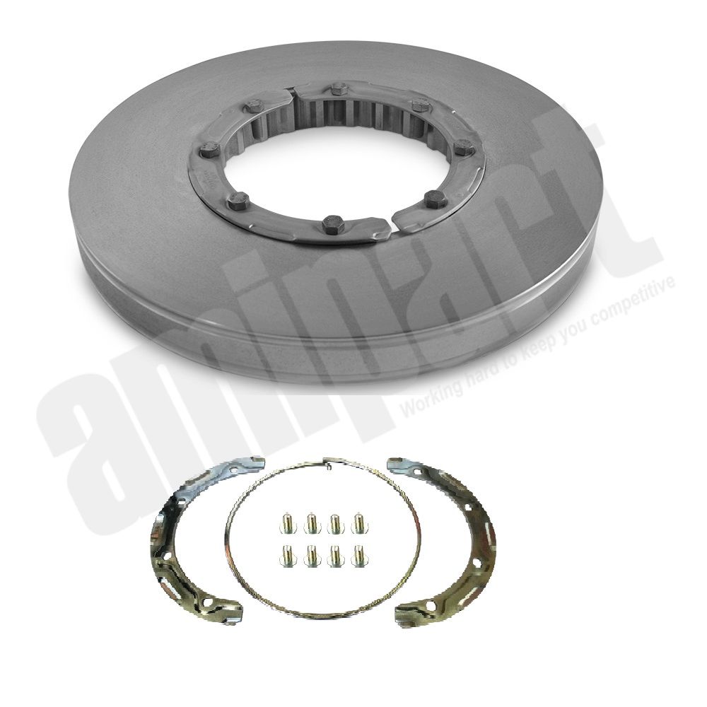 Amipart - BRAKE DISC WITH FITTING KIT